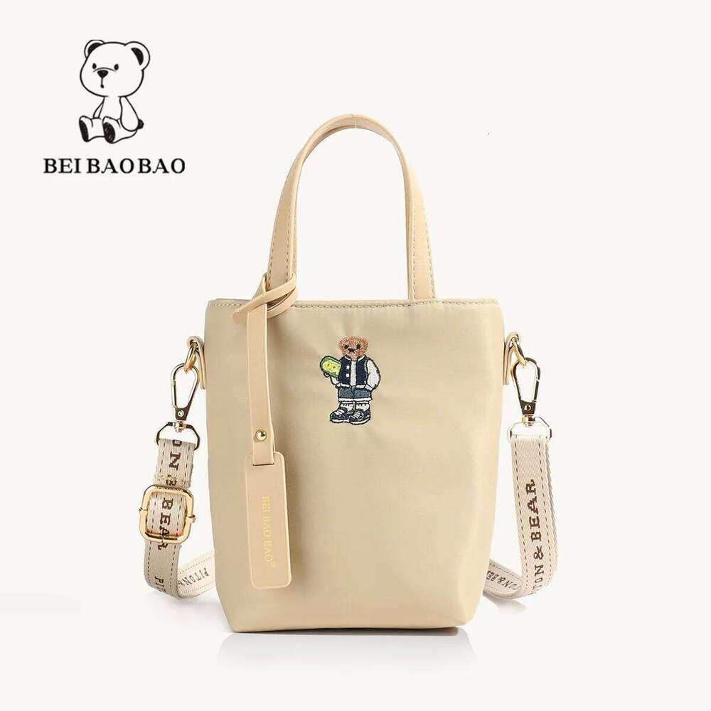 Designer Bags Beibao 2024 New Versatile Solid Color Cross Shoulder For Women's Casual Fashion Ins Style Oxford Cloth Handbag Luxury Bag