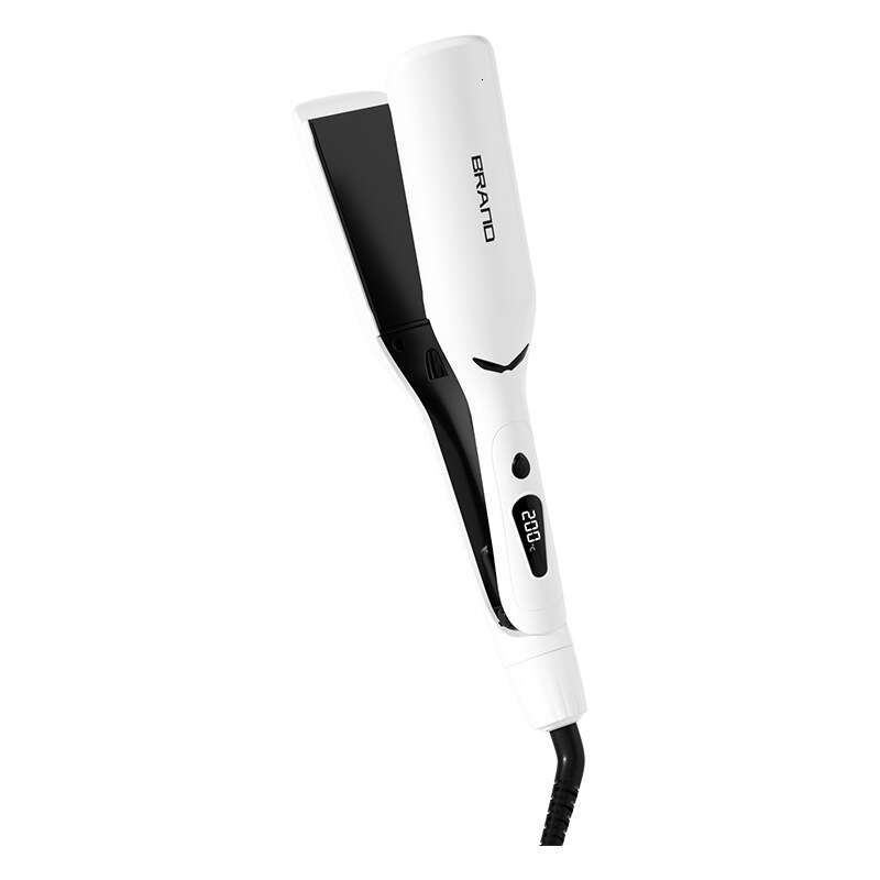 New Wide Version For Salon Use, Moisture retention Electric Hair Straightener With 6 Temperature Settings