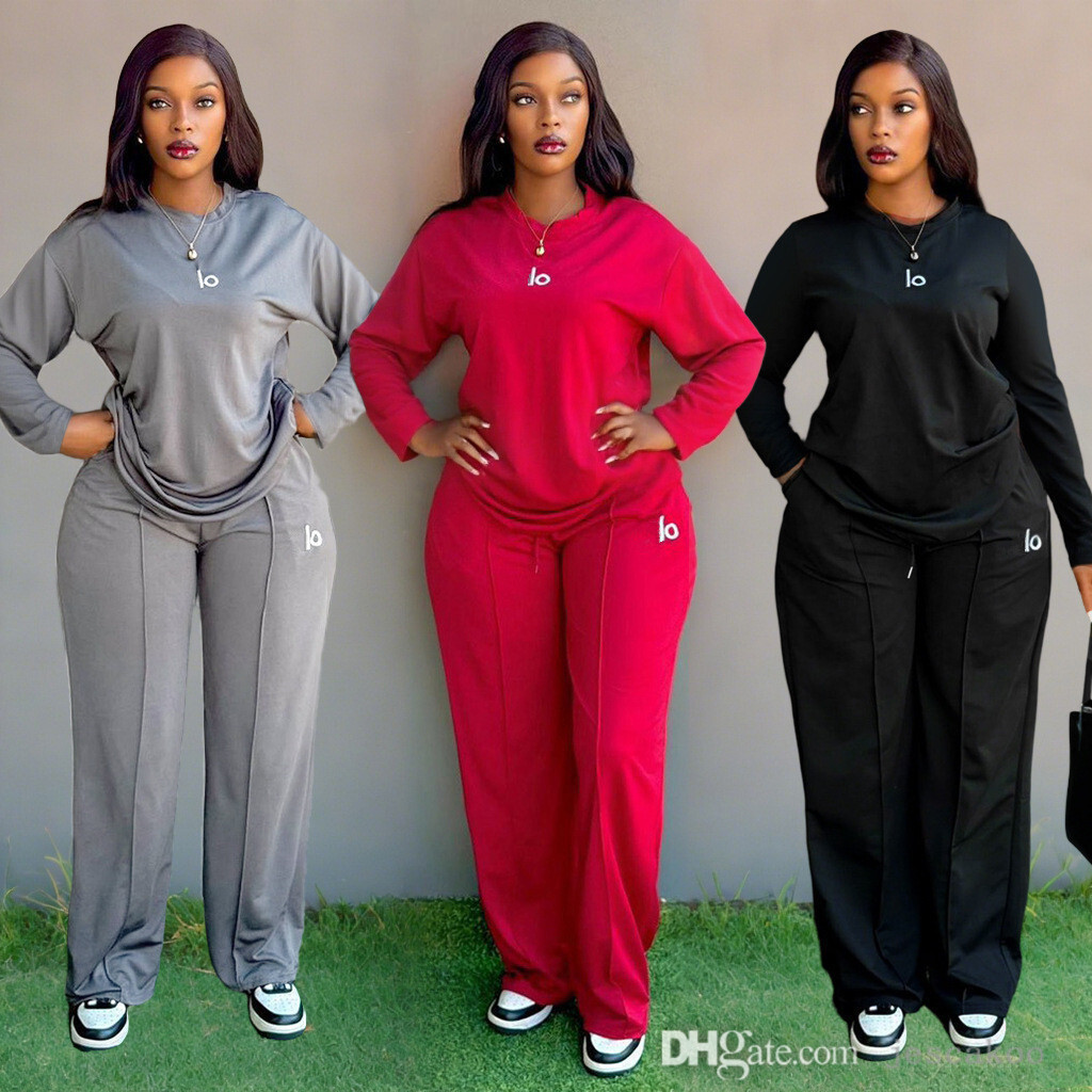 2025 Autumn Winter Designer Tracksuit Fashion Two Piece Set Casual Sweatsuit Versatile Long Sleeve Hoodie T-shirt And Loose Pants Outfits Plus Size S-3XL