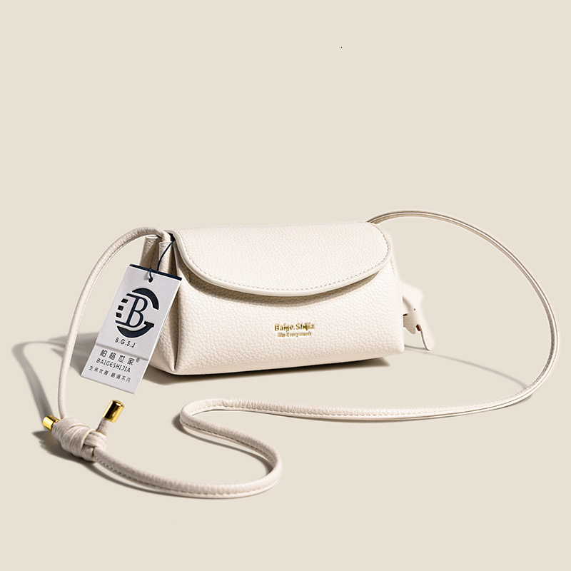 2025 Autumn Authentic Designer Bag Fashion Soft Leather Bag New Single Shoulder Crossbody Bag Casual Elephant Bag Women's Women's Crossbody 