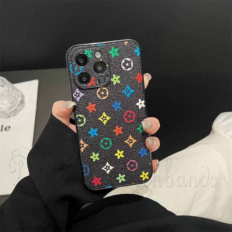 Fashion Designer Phone Cases for iPhone 17 Pro Max cases Summer fresh beach style case for 16 15 Plus 14 Pro 13 12 11 checkered square iPhone 15 Luxur
