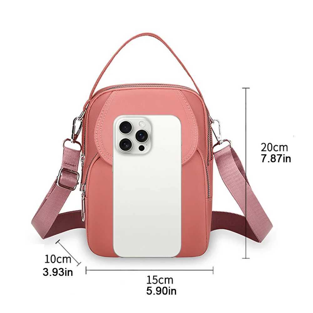Womens handbag casual and fAshionable Oxford cloth single-shoulder crossbody bag womens mobile phone bag A-DH Y250819