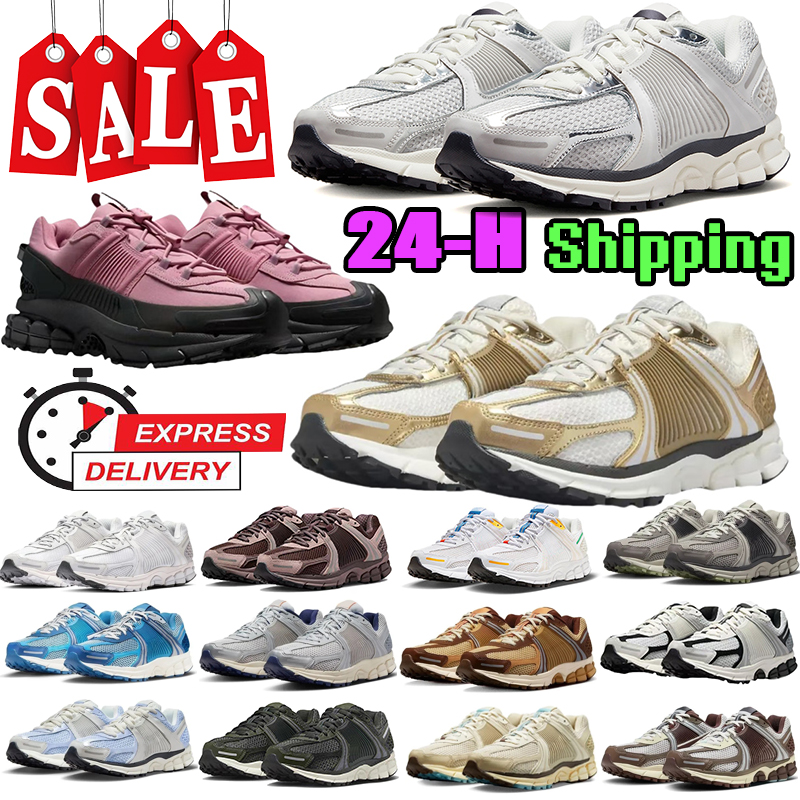 designer shoes vomeros 5 metallic gold Running mens shoes womens photon dust pink velvet brown yellow ochre anthracite black V5 sesame sneakers trainers