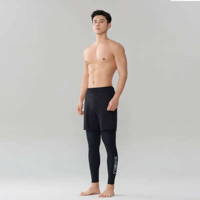 Snorkeling Swimsuit Split Men's Plus Size Jellyfish Suit Sunscreen Surfing Swimwear Quick Drying Diving Long Sleeved Pants Set