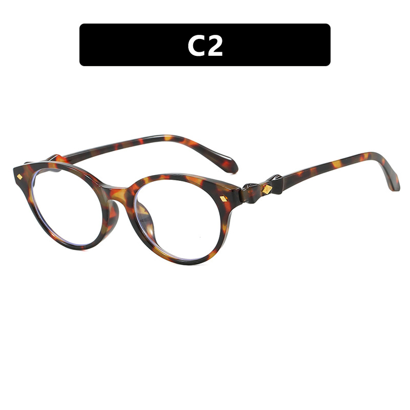 2025 New Arrival Stylish Versatile Blue Light Blocking Eyeglass Frames for Women Minimalist Chic Personality Packed Clear Lens Glasses
