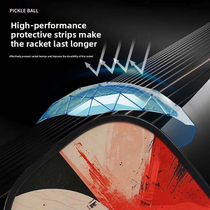 Special Nine-Layer Poplar Wood Pickleball Beach Paddle Badminton Racket For Beginners Sports Enthusiasts