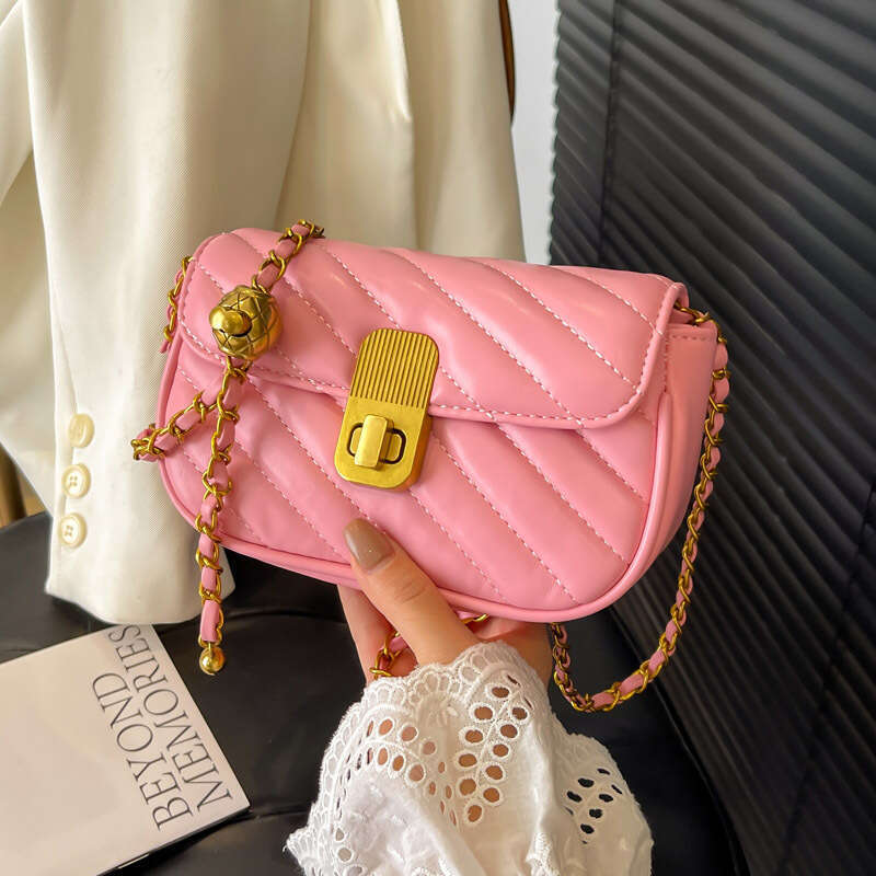 for Summer Women 2025 New Trendy Bags Fashion Niche Design Chain Crossbody Versatile Single Designer Shoulder Small Square Bag