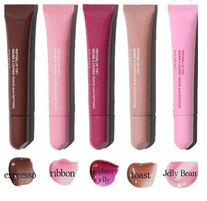 NEW 10ml Lip gloss Makeup Long Lasting Liquid Lipstick Toast Espresso Raspberry Jelly Bean Ribbon Lipbalm Moisturizing lipgloss Beauty Cosmetics free shipping
