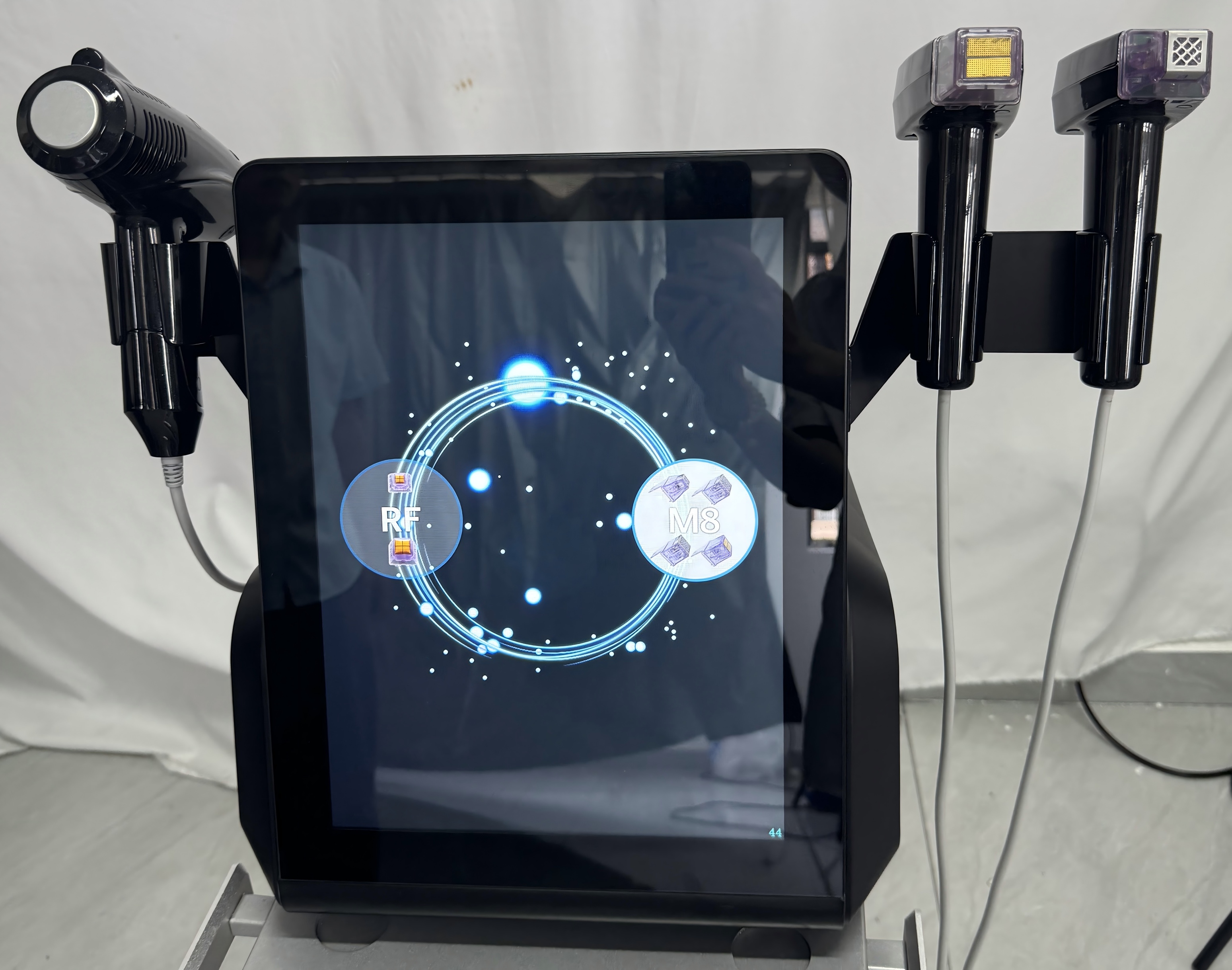 RF Microneedling Machine For Wrinkles Professional 3 In 1 With Ice Hammer To Remove Fine Lines Forehead Wrinkles Tighten Skin And Boost Collagen Thera