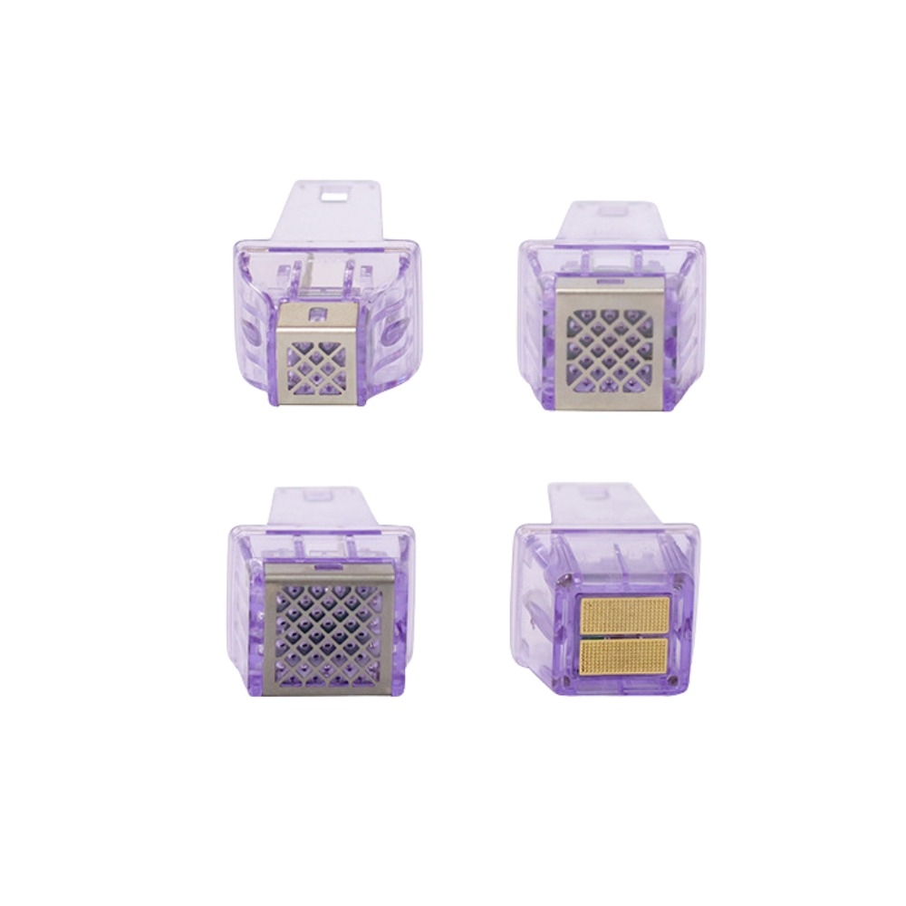 Disposable RF Microneedling Cartridge Tattoo Gold Plated 12/24/40 Pins Nano Cartridges For M8 Fractional RF Machine Accessory