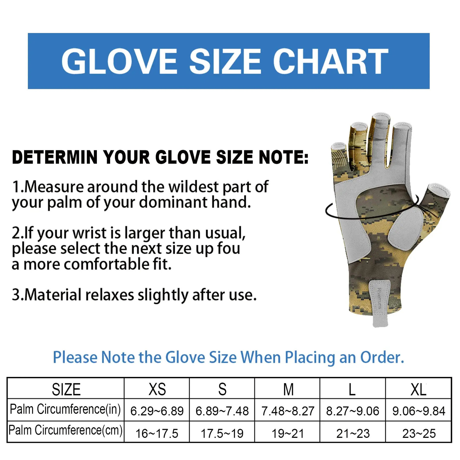 Riverruns Fingerless Fishing Gloves are ned for Men and Women Boating Kayaking Hiking Running Cycling 250811