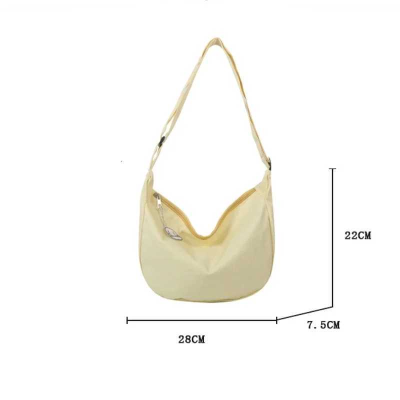 Shoulder Bags Women Solid Harajuku All-match Simple Multifunction Handbags Large Capacity Crossbody Bags for Women Teens Purse Y250819