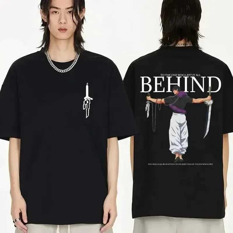 Anime Jujutsu Kaisen Fushiguro Toji To The One Who Lfft It All Behind Graphic T Shirt Men Women Harajuku T-shirt Y2k Tops 71789 Y250819