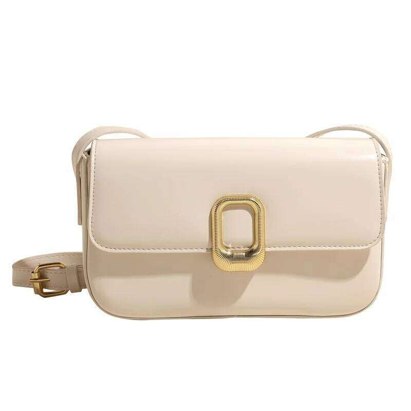 Vintage Square Bag Retro Chic Shoulder Purse Minimalist Crossbody Handbag For Women