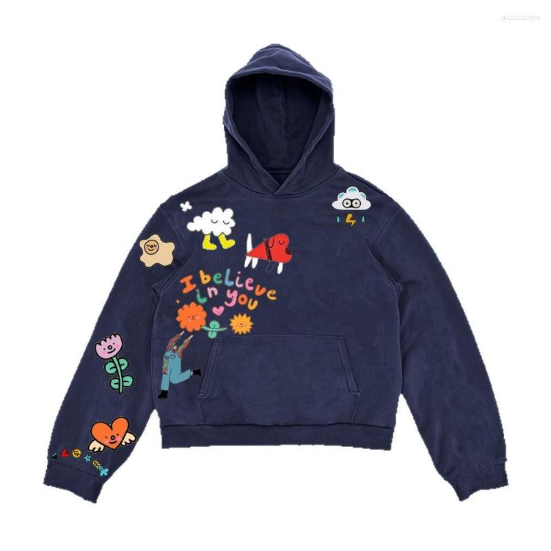 Men's Hoodies Designer Hoodie For Men 3D Personality Painted Graffiti Sweater Pullover Autumn Winter Hooded Long Sleeve