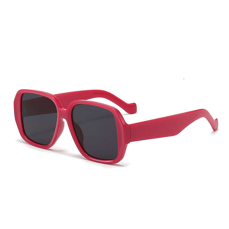 Large Designer Frame Wide Leg Women's Fashion Square Men's Trendy Glasses Sunglasses