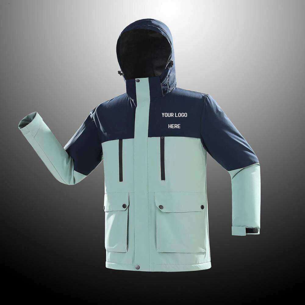 customized Graphene Parkas Puffer Thick Winter Jacket Men Hooded Cotton-padded Warm Coats Casual Outwear LS-C618