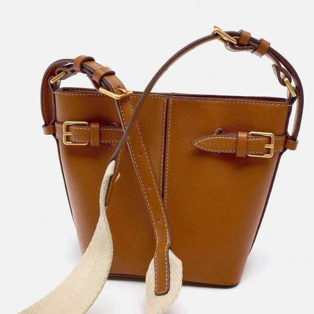 Fashion Women S New Designer Bags All In One Needle Buckle Webbing Single Shoulder Crossbody Bucket Bag