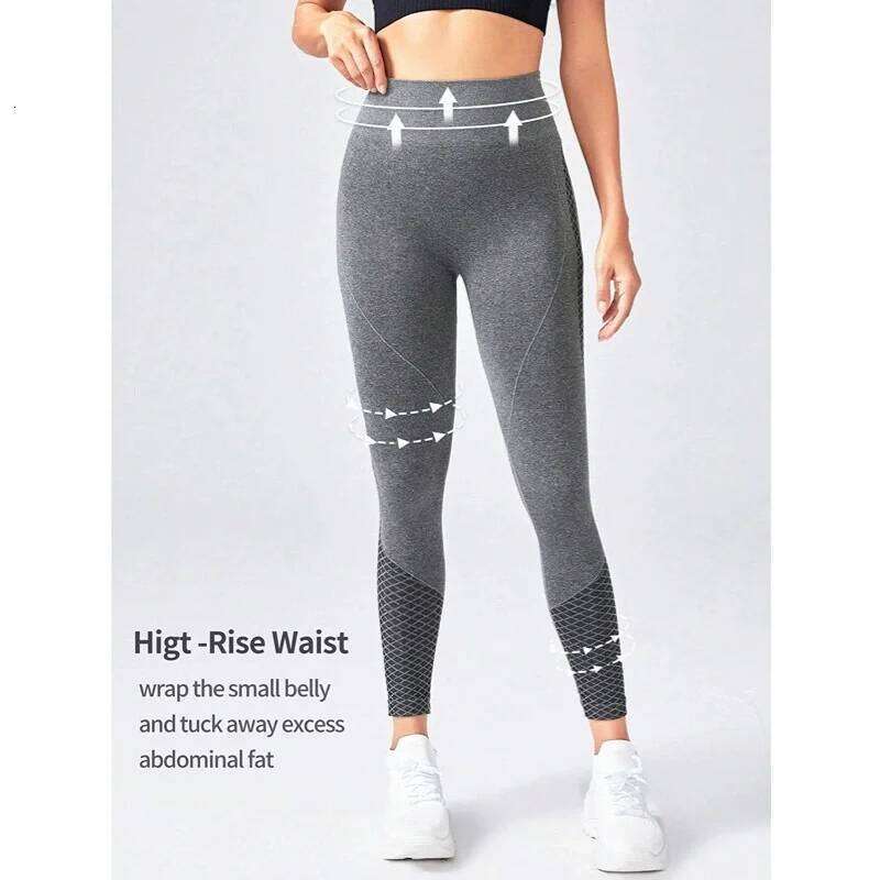 Seamless High Waist Workout Leggings for Women Scrunch Butt Lifting Yoga Gym Athletic Pants