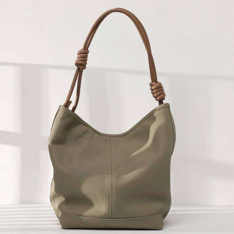 Designer Bags Jonlily Women Genuine Leather Shoulder Female Handbag Totes Casual Small Bucket Commuter Bag Daybag Purse -Kg1939 Luxury Bag