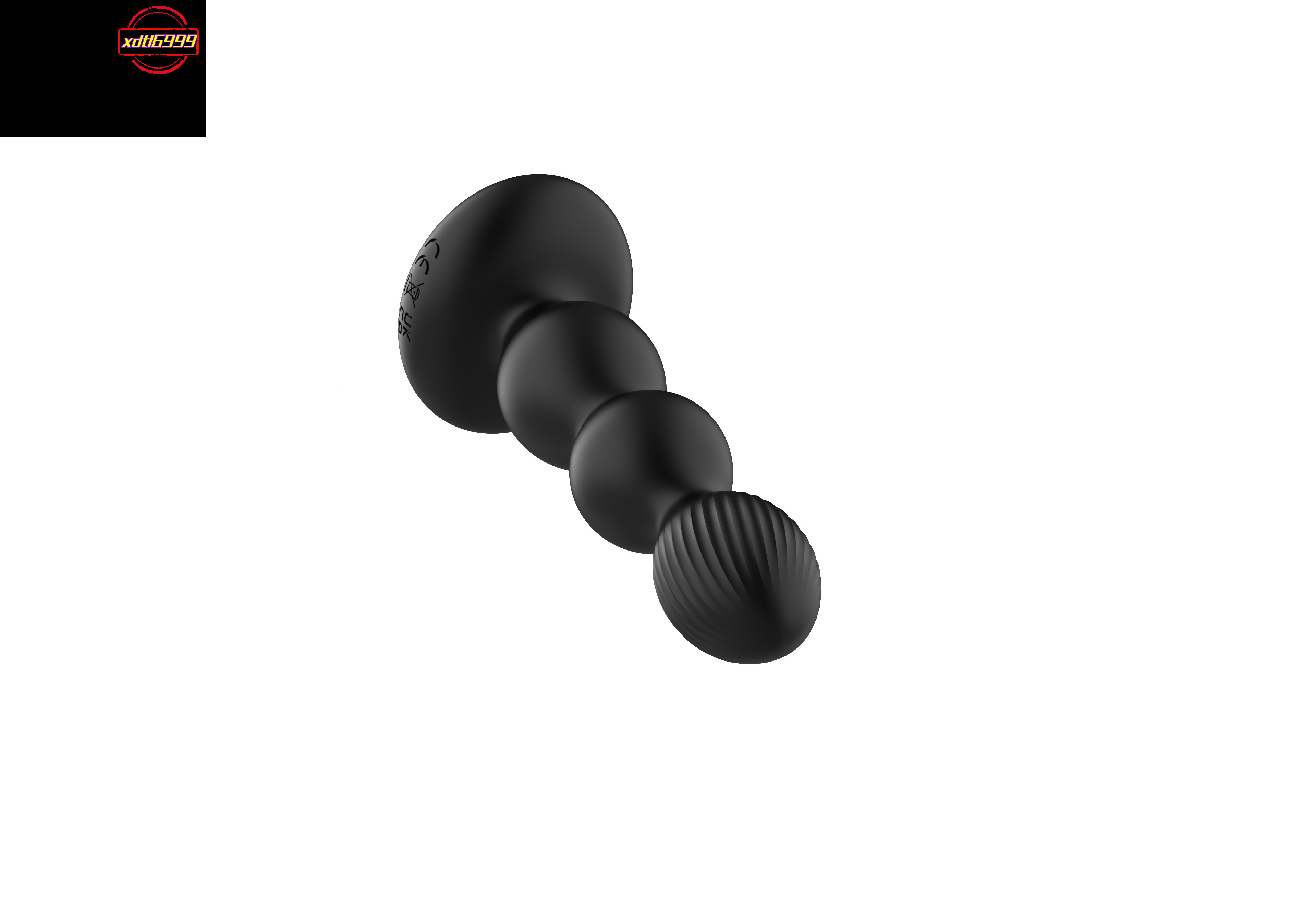 Remote Control Fully Waterproof Anal Plug with 10 Modes Vibration and WiggleSex toy