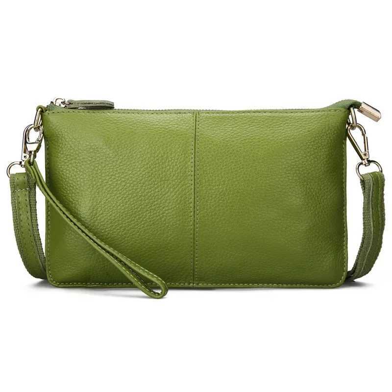 Women Genuine Leather Day Clutches Candy Color Shoulder Bag Womens Fashion Crossbody Bags Small ladies hand bags Clutch bolsos Y250819