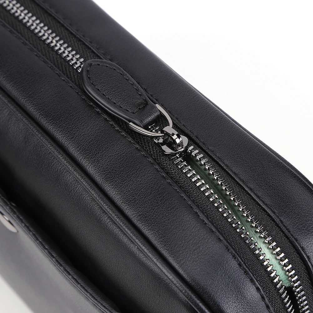 Casual Business Shoulder Purse Classic Pattern Men Shoulder Crossbody Bag Wide Strap Small Square Plaid Designer Male Sling Bags Y250819