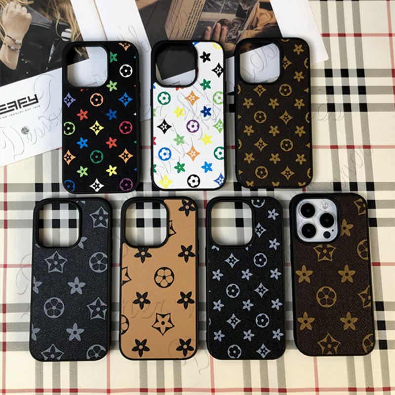 Designer Fashion Phone Cases for iPhone 17 Pro Max 16 15 14 13 12 11 16Plus iPhone Cover for Samsung Galaxy S25 S24 S23 S22 S21 S20 Luxury Fashionable