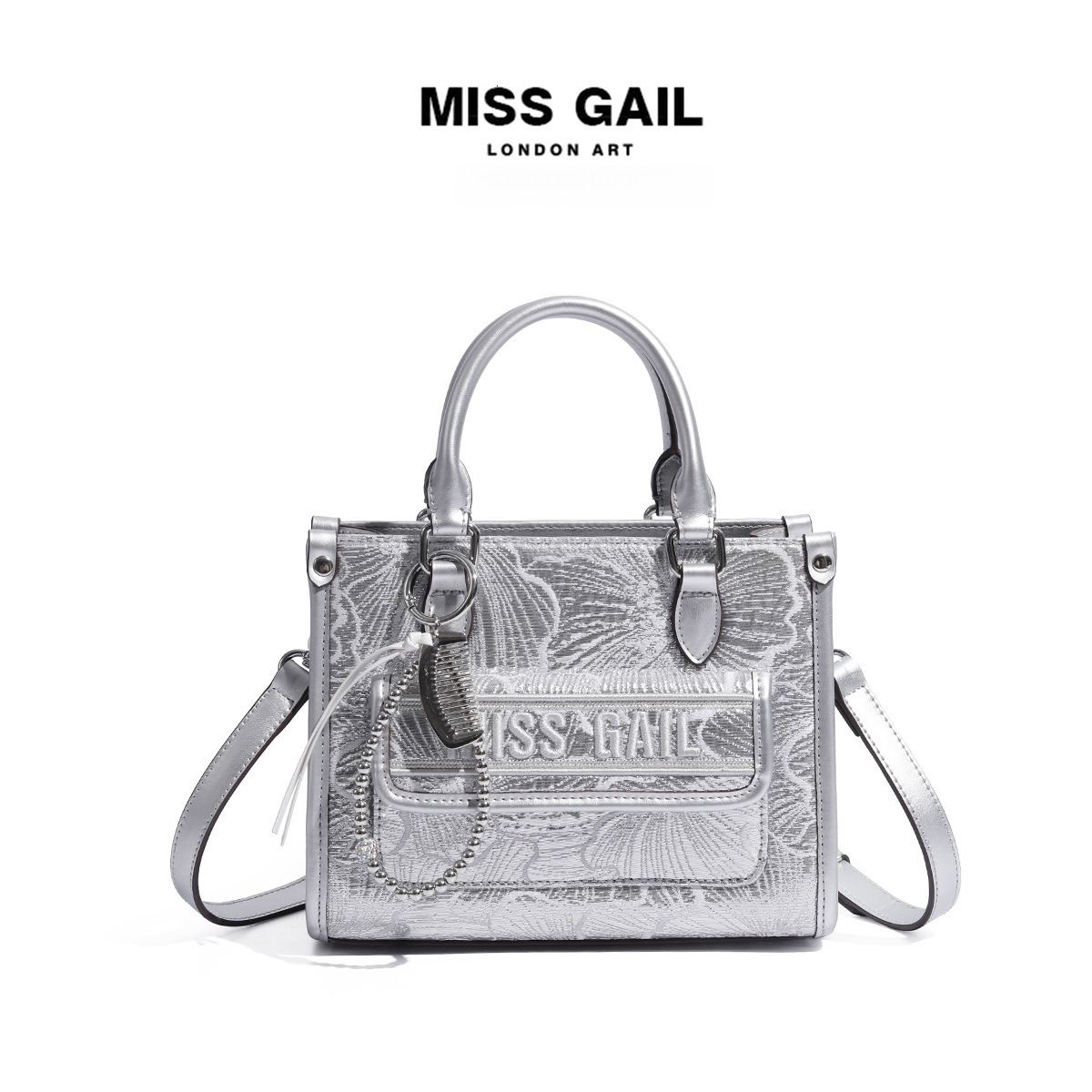 Free Shipping Designer Luxury Floral Trendy Women's Large Capacity Tote Bag Premium Texture Embroidered Shoulder Crossbody Bag Casual Shopping Ba