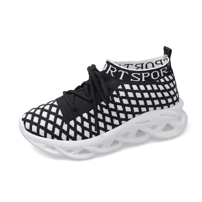 2023 Spring New Fashion Stretch Fabric Sock Casual Women's Shoes Fly Knit Breathable