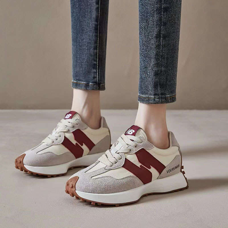 2024 Summer New Style Height-Increasing Shoes for Short Women, Dad Waffle Forrest Gump Shoes, Versatile Casual Lightweight Sneakers