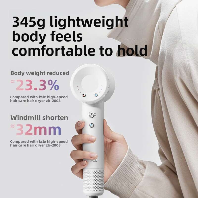 Negative Ion High-Speed Home Portable Powerful Quick-Dry Silent Care Hair Dryer