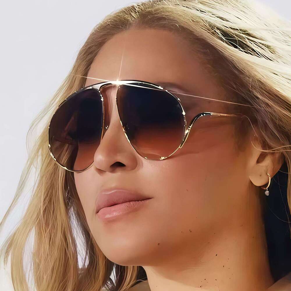 Personalized Toad-Shaped High-End 2025 New Metal Sunglasses for Women UV Protection Designer Fashion Glasses