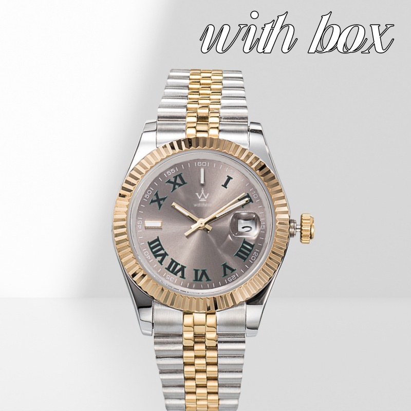 Watch Designer Watch Automatic Mechanical Movement Steel Belt Waterproof Night Light Watch Luxury Sapphire Glass Men's Watch