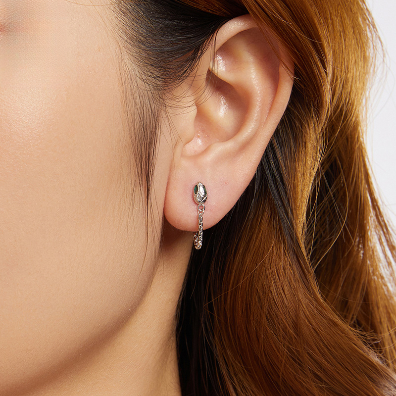 2025 New Designer Jewelry Collection For Women Including Sex Snake Earrings Necklaces And Rings S925 Sterling Silver Fashionable Earrings Necklaces An