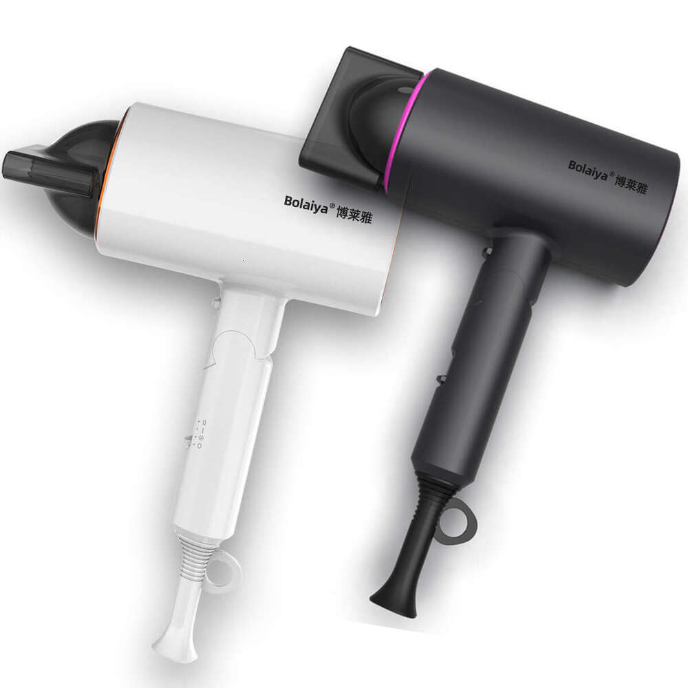 Household High Power 1800W Negative Ion Folding Hammer Dryer Hotel Hair Salon