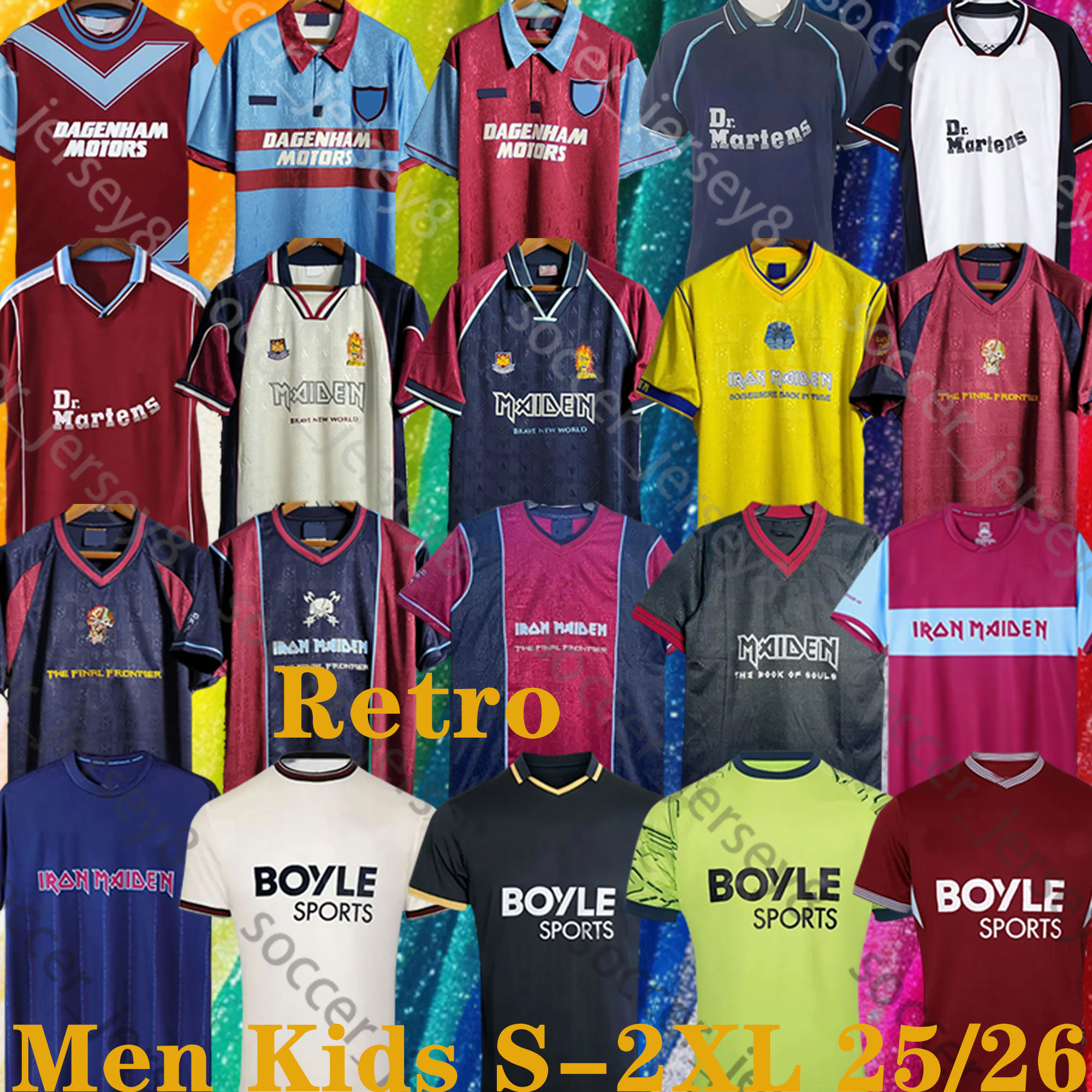 25 26 BOWEN FULLKRUG WEST HAMe united Soccer Jerseys WARD-PROWSE L.PAQUETA ANTONIO KUDUS RODRIGUEZ AREOLA 2025 2026 home away black jersey Men kids kit football shirt