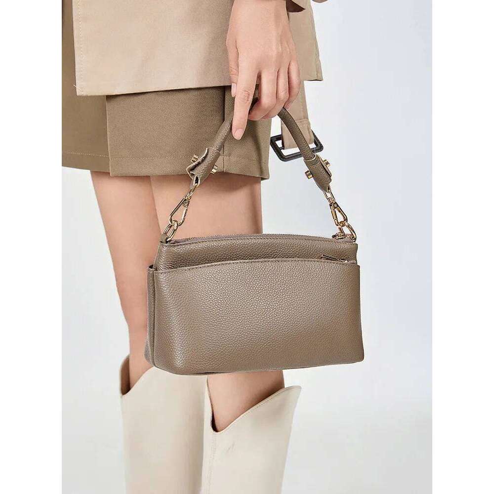 Designer Bags 100% Genuine Leather Shoulder Handbag Women Messenger Small Crossbody Bag Sac A Main Fashion Pouch Ladies Bags Luxury Bag