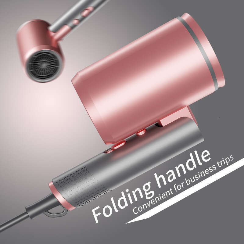 New Hair Dryer For Home Use, Negative Ion Protection, Salon Style, Strong Wind, Hot And Cold Air, Quiet, Foldable