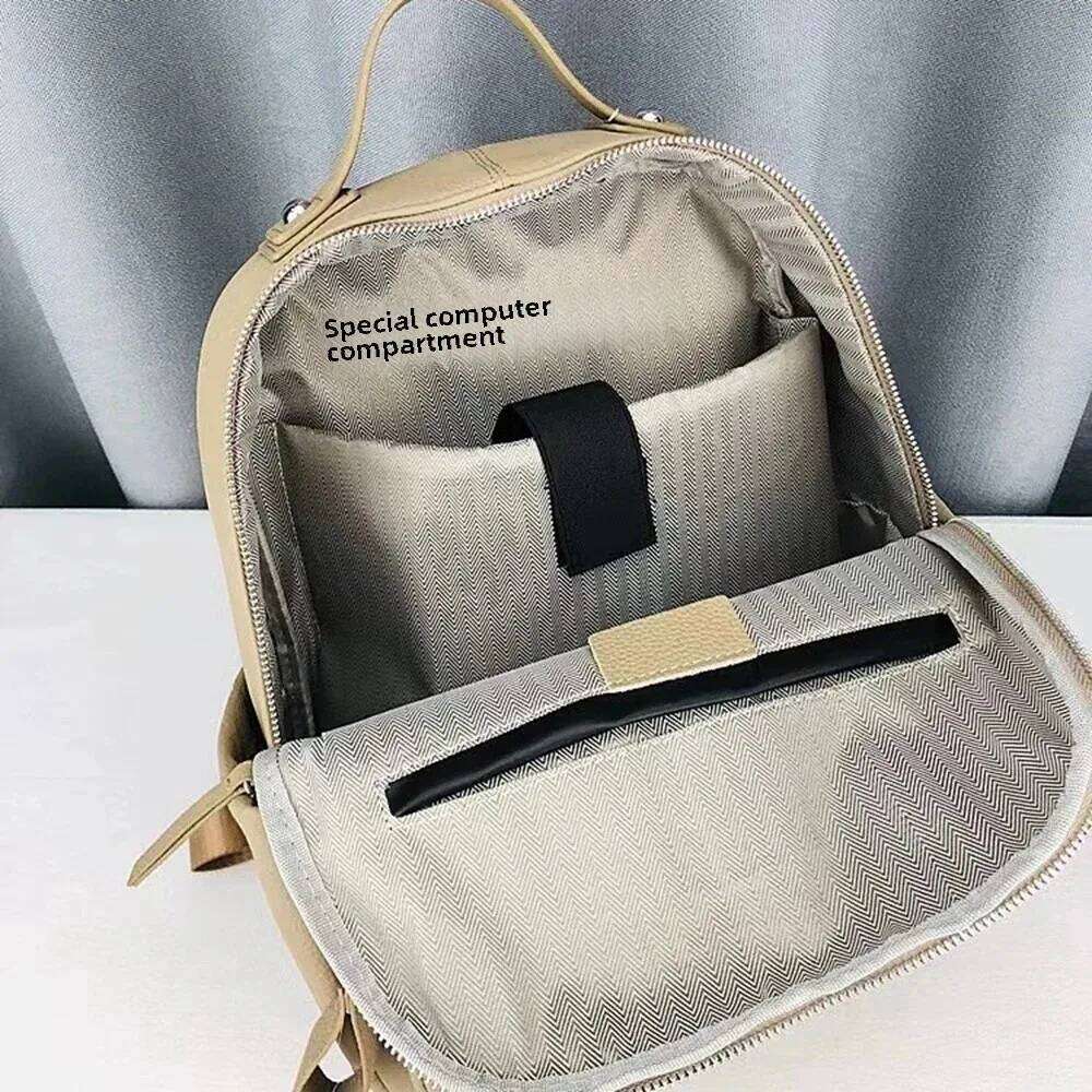 Designer Bags Large Capacity Genuine Leather Women's Backpack Togo Cow Commuter Computer Student Bookbag Travel Bag Double Shoulder Bags Luxury B