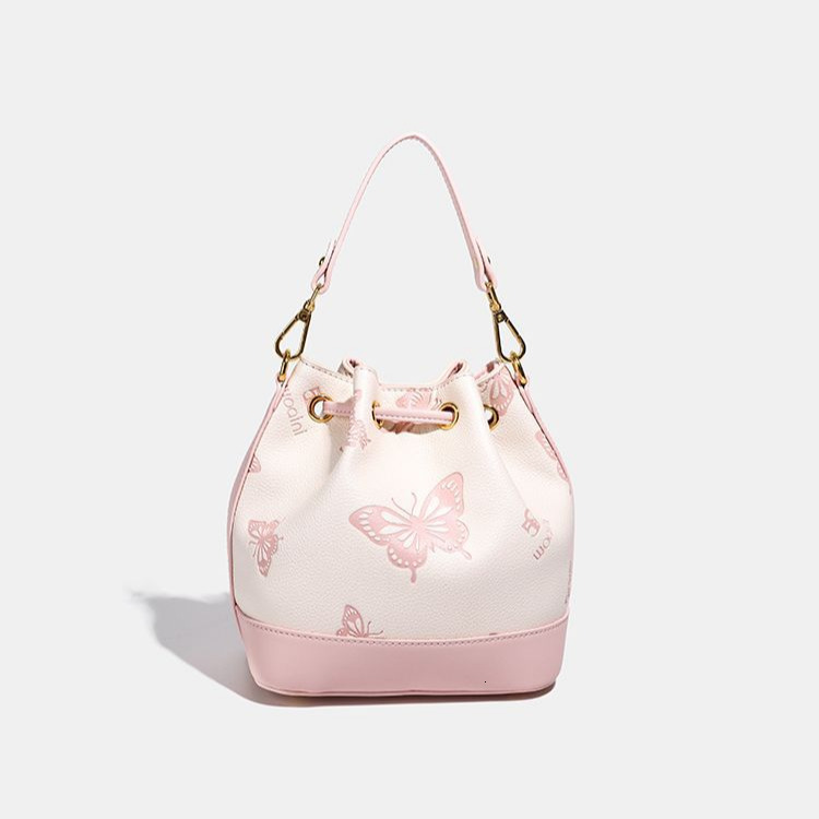 Free Shipping Designer New Fashionable Women's Large Capacity Bucket Bag Niche Sweet High-end Versatile Handheld Shoulder Crossbody Bag Casual Sh