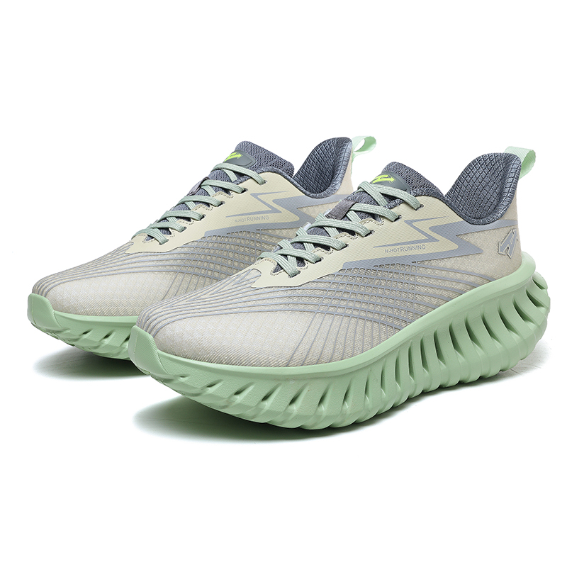 new free shipping designer Running Shoes outdoor trainer couple shoes Blade bottom shock absorption lightweight sport shoes for woman and men white gr