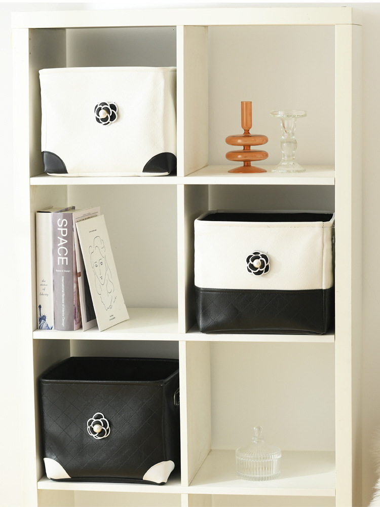 Light Desktop Box Clothes Organizer Bin Storage Basket ddmythur ddmythur