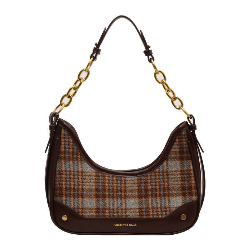 Underarm for Women 2025 New Fashion French Niche Design Stylish Autumn Single Shoulder Crossbody Bag