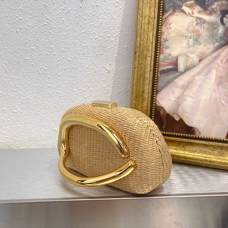 Simple and Luxurious New Women's Bag Plaid Evening Bag Ladies' Dress Clutch Decorative Single Shoulder Crossbody Bag