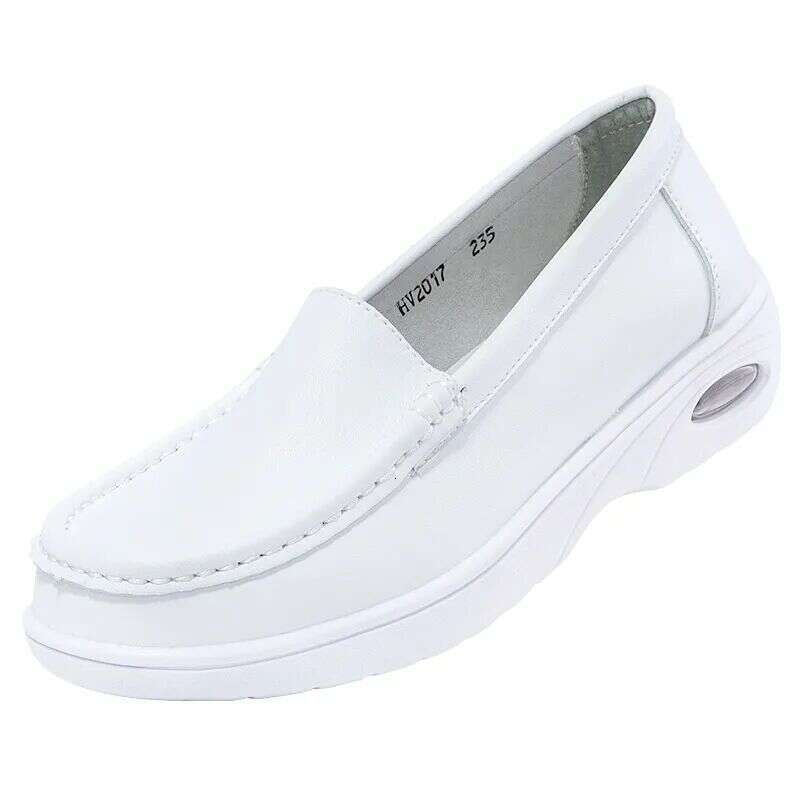 2023 Summer New White Nurse Soft Sole Comfortable for Long Standing Professional Women's Shoes