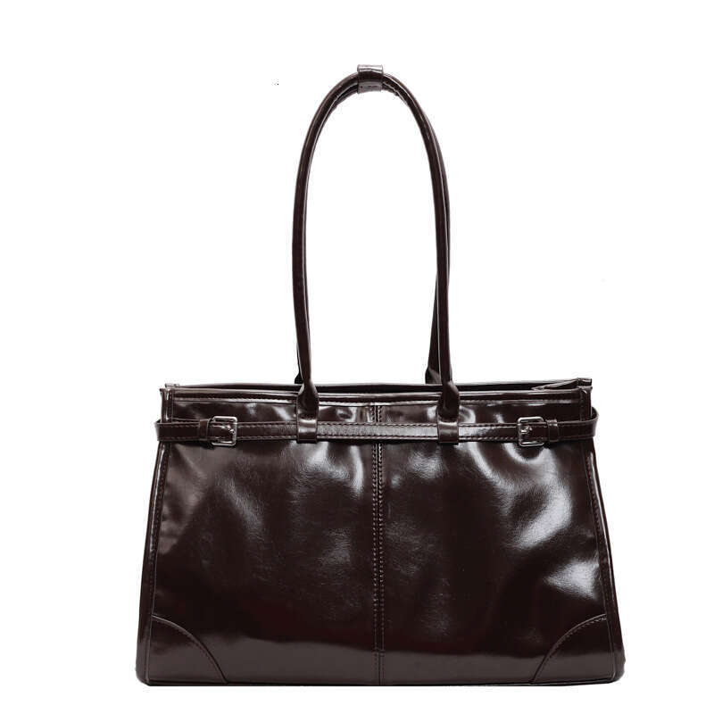 Capacity Large Tote for Commuting Designer to Bags Work 2025 Autumn New Fashion Single Shoulder Simple Casual Underarm Bag