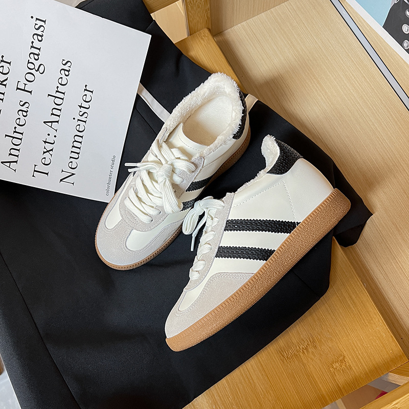 Free shipping Casual Shoes Inner height retro German training shoes for womens spring new versatile lightweight sports casual