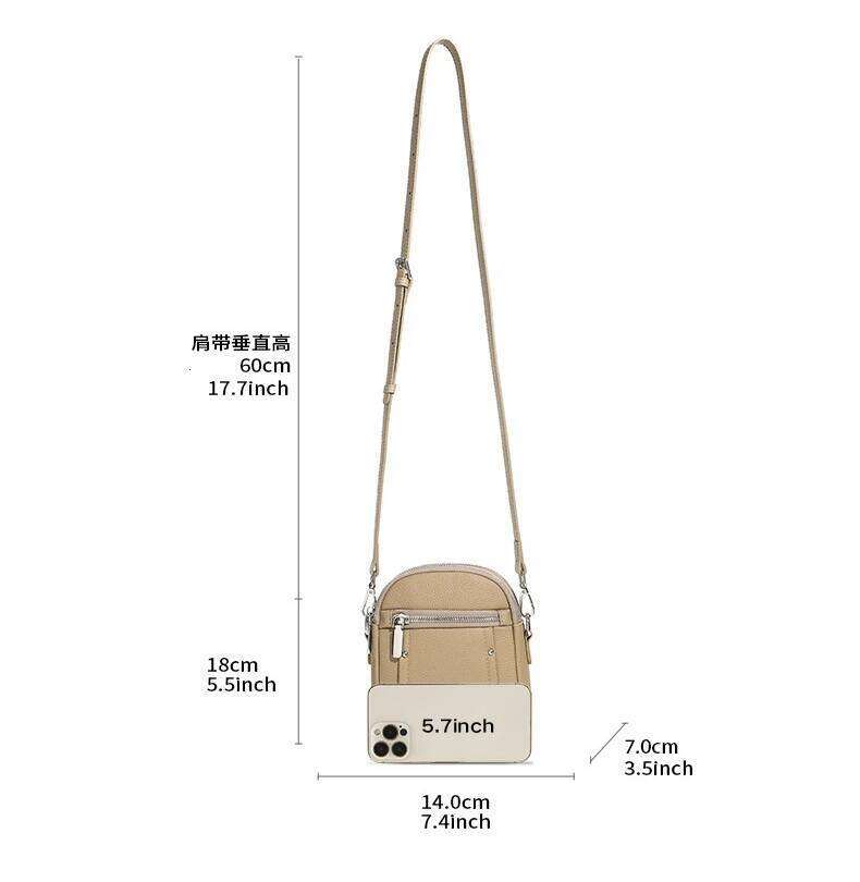 Designer Bags New Women's Handbags Ladies Genuine Leather Shoulder Multifunctional Large Capacity Crossbody Bags For Women Portable Flap Luxury B