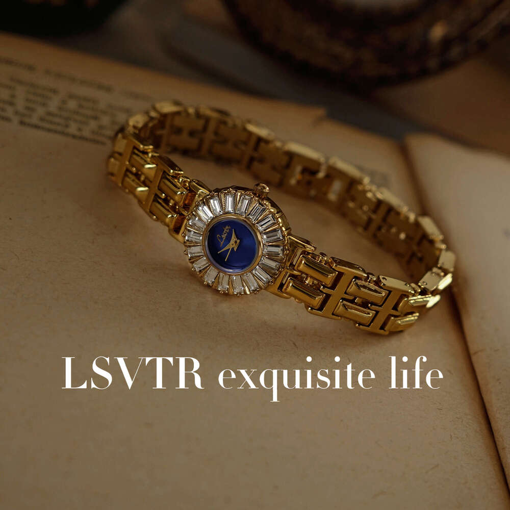 New Hot-Selling Jewelry Designer Women's Wristwatch Vintage Gold Watch for Women